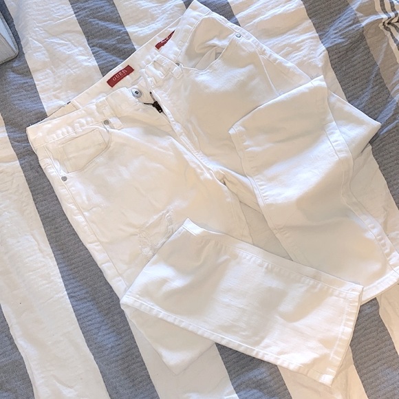 GUESS Jeans MOTO Biker Slim tapered SCOTCH FIT JEANS  Size 32 - Picture 11 of 16